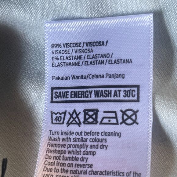 IVY PARK Light Ice Blue Logo Athletic Leggings - Women’s Size M - Picture 6 of 7